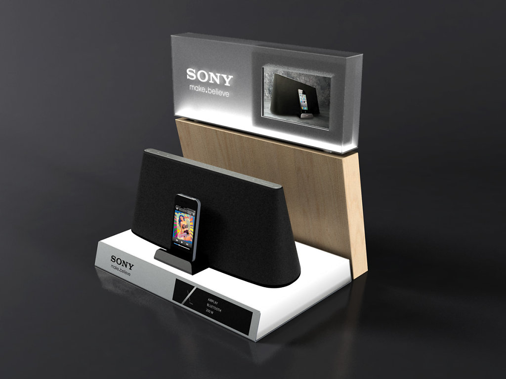 Sony Xtreme display stand
